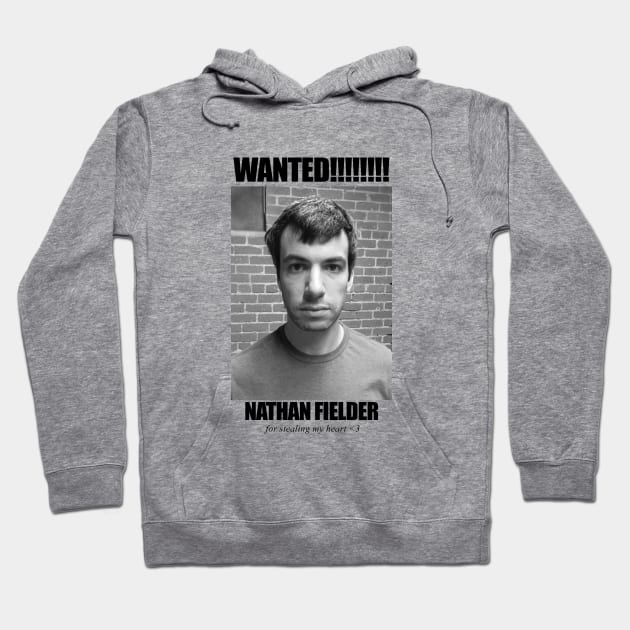 Stolen My Heart Nathan Fielder Hoodie by The Prediksi 